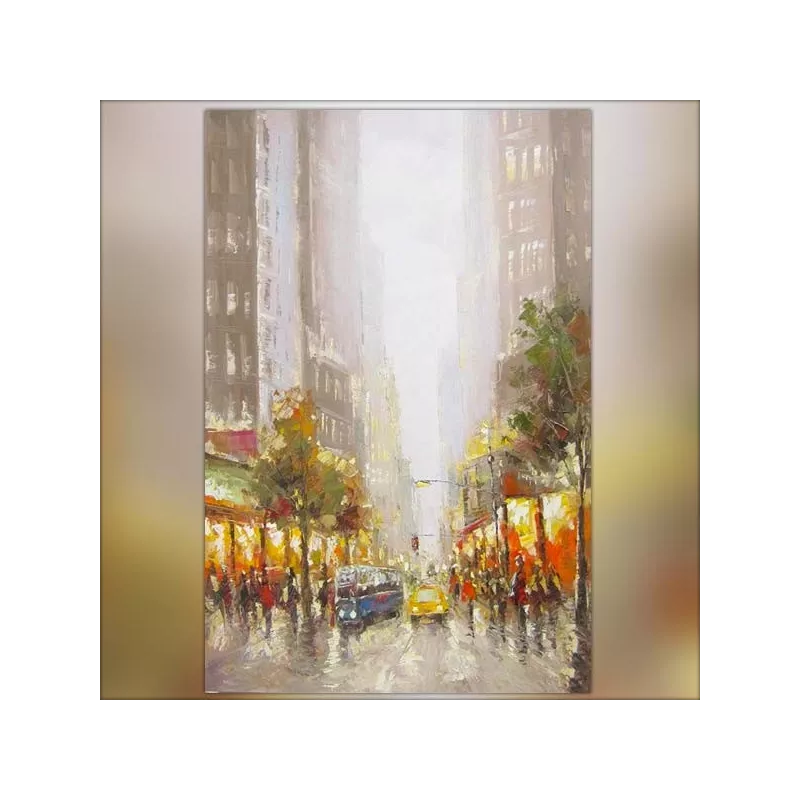 Målning New York 120 x 80 cm