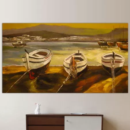 Marinmålning, 80x200 cm