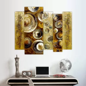 Oriental 3D samtida canvas, 100 x 120 cm