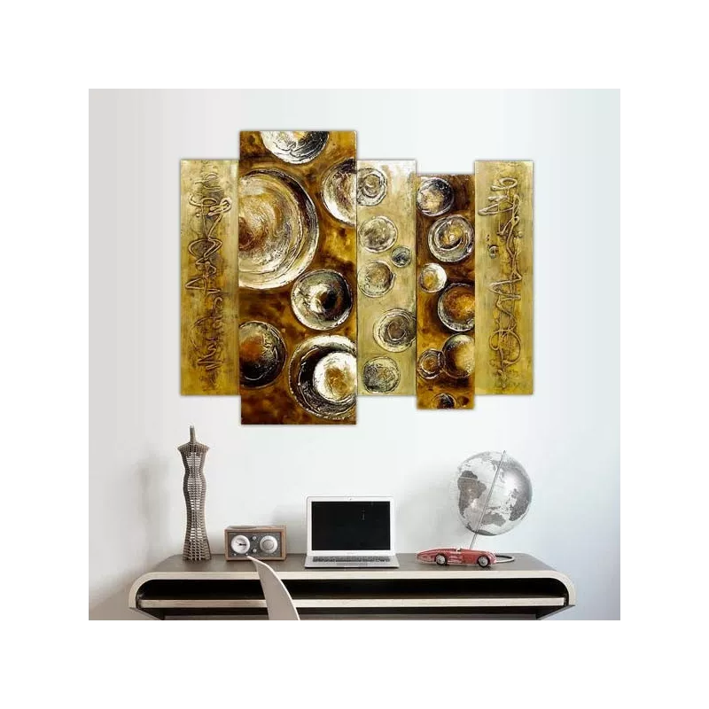 Oriental 3D samtida canvas, 100 x 120 cm