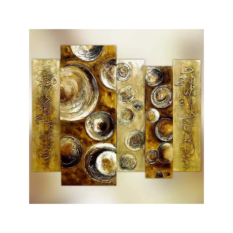 Oriental 3D samtida canvas, 100 x 120 cm